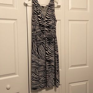 Ann Taylor Zebra dress
